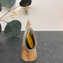 Bague Argent 925 & Œil de Tigre [3003]