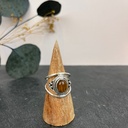 Bague Argent 925 & Œil de Tigre [3005]