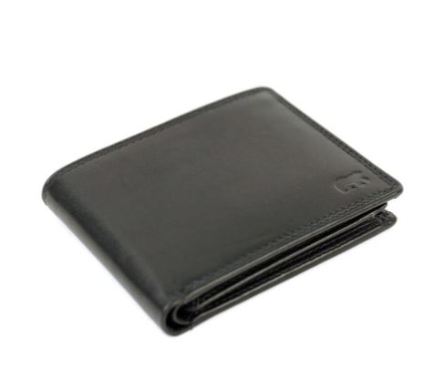 Portefeuille 'Tom' Noir - Cuir - Bear Design