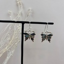 Boucles d'oreilles 'Papillon' Argent 925 - Abalone [1728]
