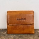 Portefeuille 'Liza' Cognac - Léa Toni