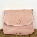 Sac à main 'Polly' Rose poudré - Léa Toni