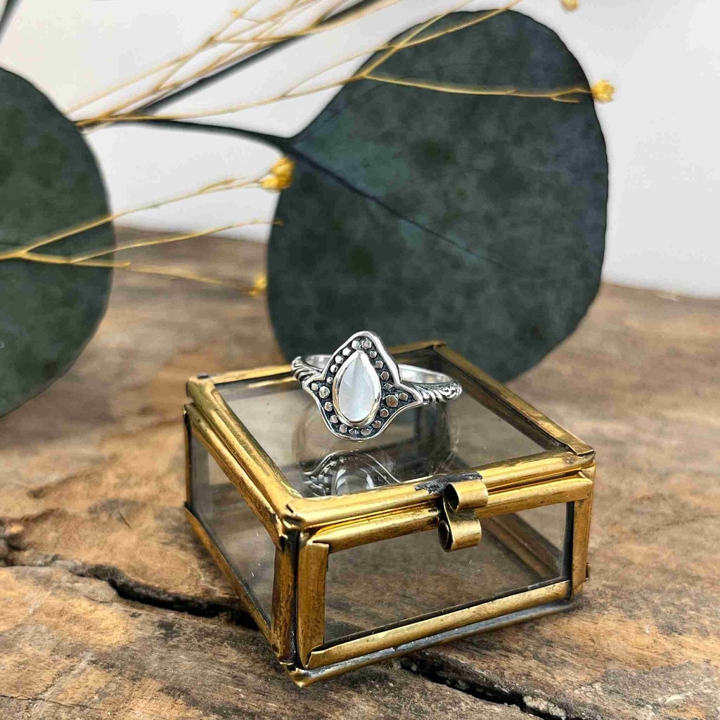 Bague Argent 925 - Perle [3079]