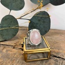 Bague Argent 925 - Quartz Rose [3123]