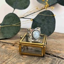 Bague Argent 925 - Pierre de Lune [3132]