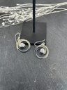 Boucles d'oreilles Argent 925 - Perle [1741]