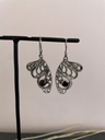Boucles d'oreilles Argent 925 - Grenat [1749]