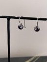 Boucles d'oreilles Argent 925 - Améthyste [1759]