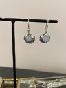 Boucles d'oreilles Argent 925 - Pierre de Lune [1762]