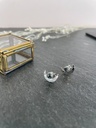 Puces d'Oreilles Argent 925 - Quartz [1774]