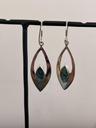 Boucles d'oreilles Argent 925 - Abalone [1795]