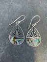 Boucles d'oreilles Argent 925 - Abalone [1798]