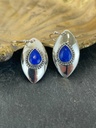 Boucles d'oreilles Argent 925 - Lapis Lazuli [1821]