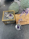 Boucles d'oreilles Argent 925 - Améthyste [1832]