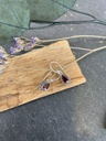 Boucles d'oreilles Argent 925 - Grenat [1833]