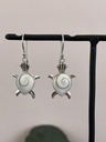 Boucles d'oreilles Argent 925 - Œil de Sainte-Lucie [1882]