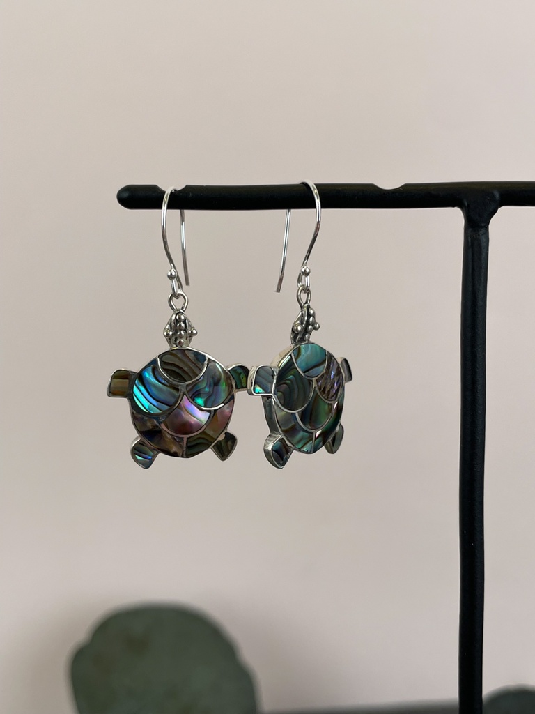 Boucles d'oreilles Argent 925 - Abalone [1897]