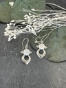 Boucles d'oreilles Argent 925 - Œil de Sainte-Lucie [1905]
