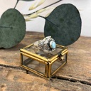 Bague Argent 925 - Larimar [3218]