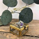 Bague Argent 925 - Améthyste [3233]