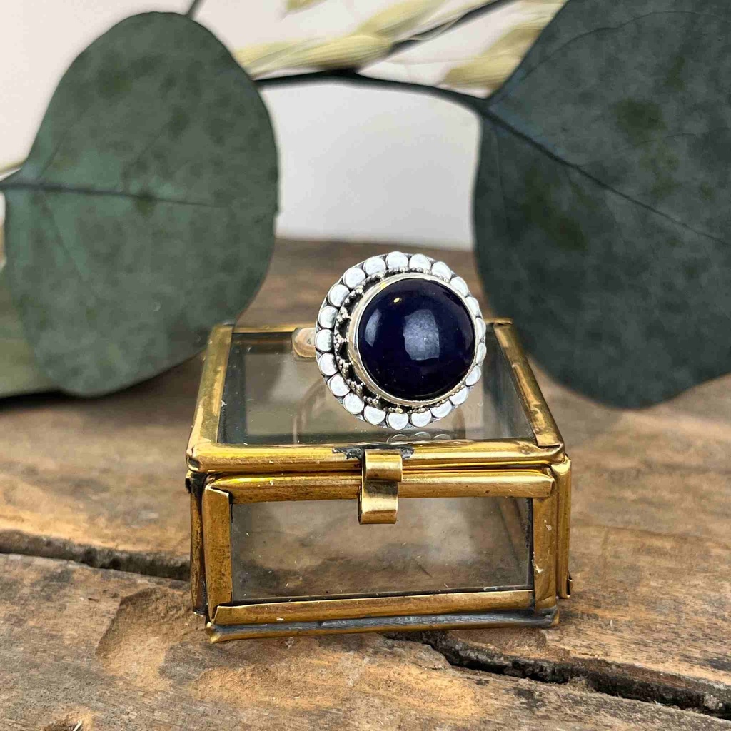 Bague Argent 925 - Lapis Lazuli [3245]