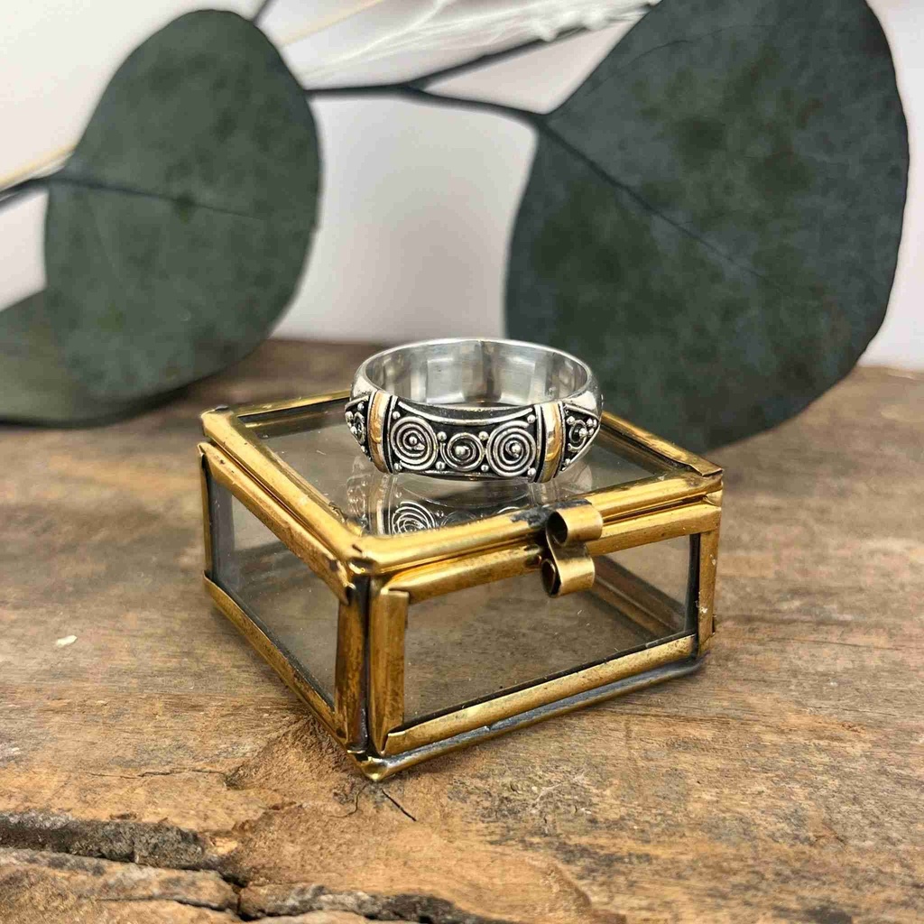 Bague Argent 925 & Plaqué Or [3257]