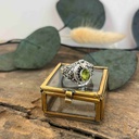 Bague Argent 925 - Péridot [3260]