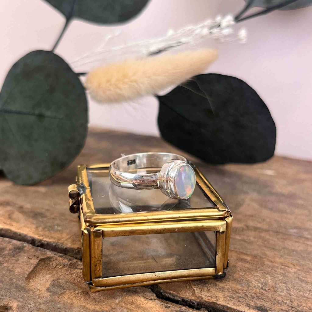 Bague Argent 925 - Opale [3314]