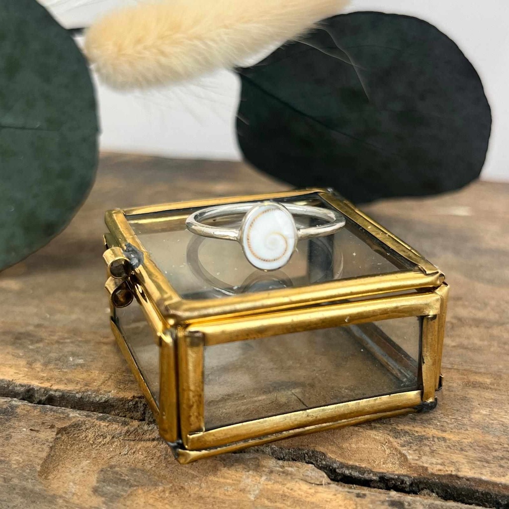 Bague Argent 925 - Œil de Sainte-Lucie [3321]