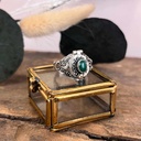 Bague Argent 925 - Malachite [3334]