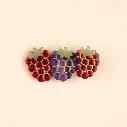 Barrette 'Fruits Rouges' - Coucou Suzette