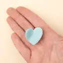 Mini Pince à Cheveux 'Cœur Bleu' - Coucou Suzette
