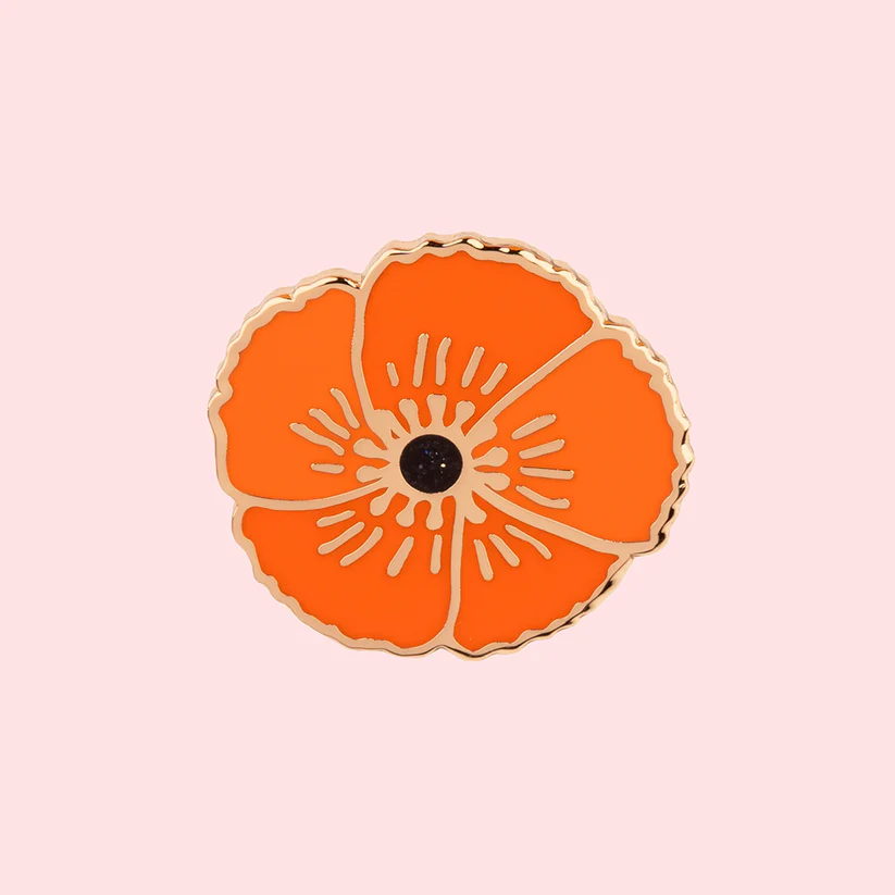 [COU-PINSCOQUELICOT] Pin's 'Coquelicot' – Coucou Suzette