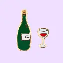 Duo de Pin's 'Vin' - Coucou Suzette