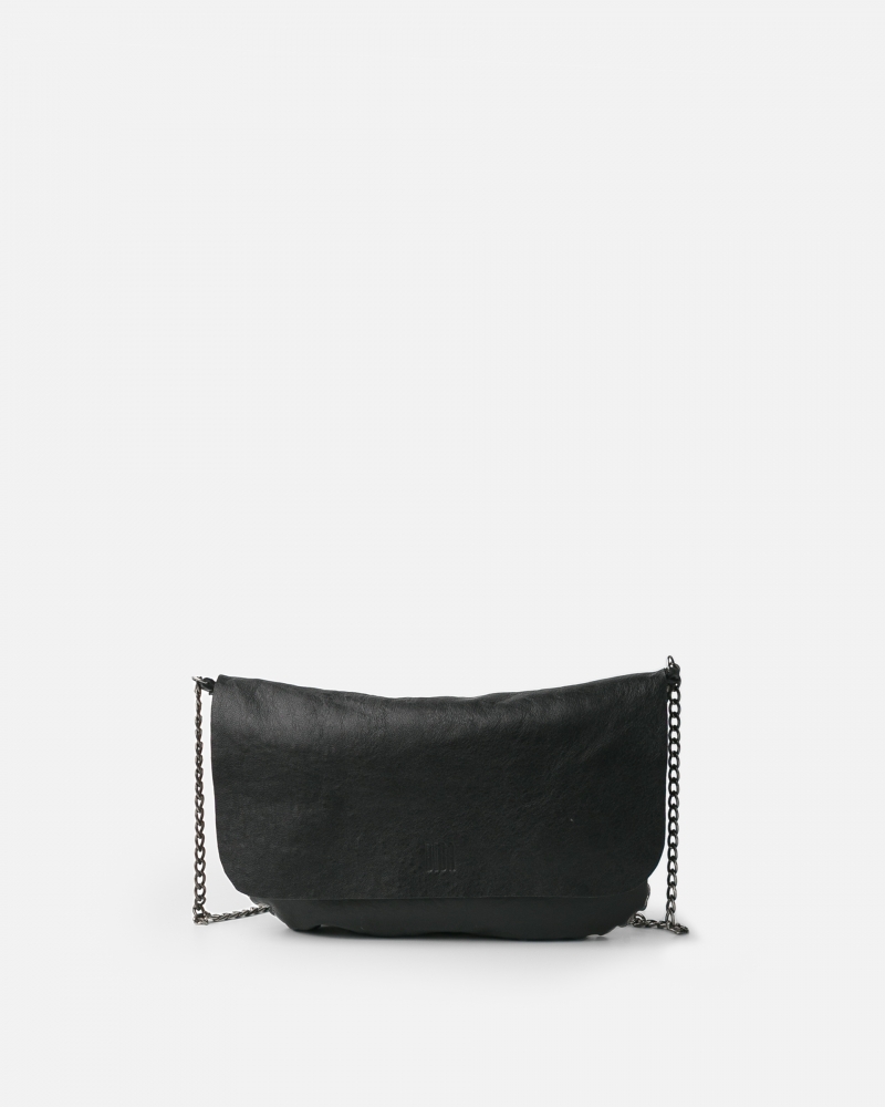 Sac en Bandoulière 'Orange' Noir - Biba