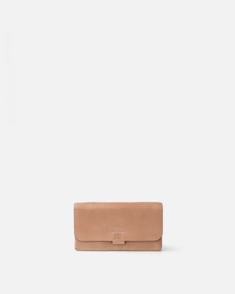 Portefeuille 'Veta' Nude - Biba