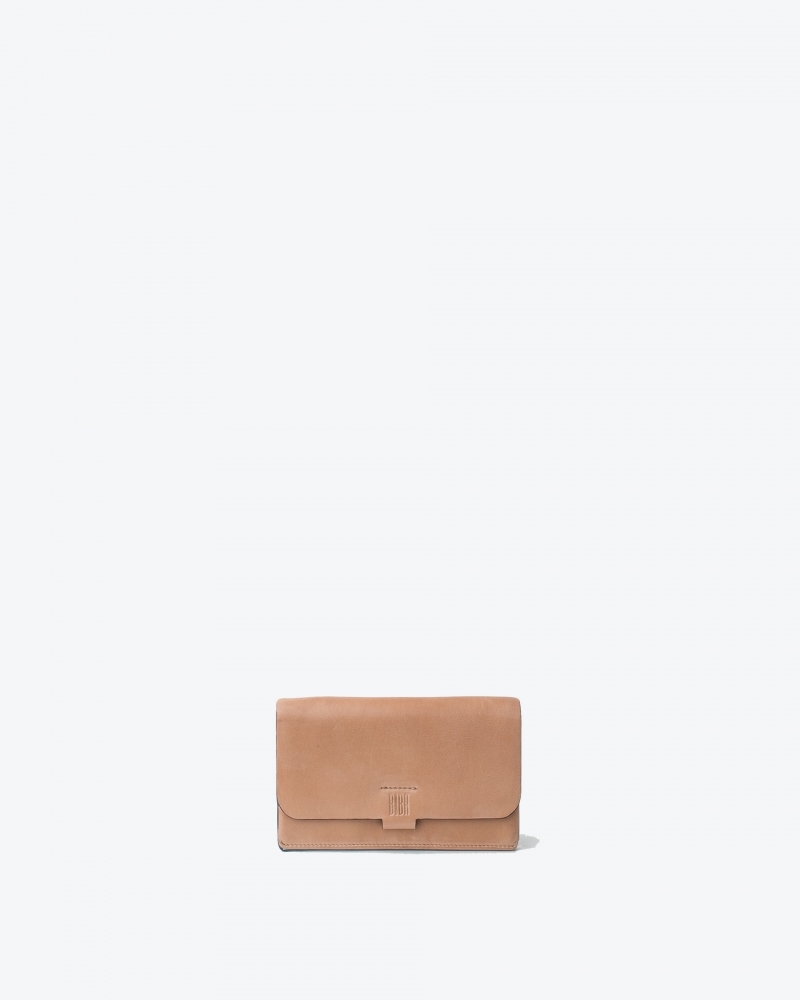 Portefeuille 'Veta' Nude - Biba