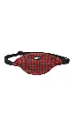 Sac banane 'Olivia' Pied de Poule Rouge - Hindbag