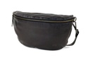 Sac banane 'Maiky' Noir - Cuir - Bear Design