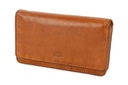 Portefeuille 'Emma' Cognac - Cuir - Bear Design