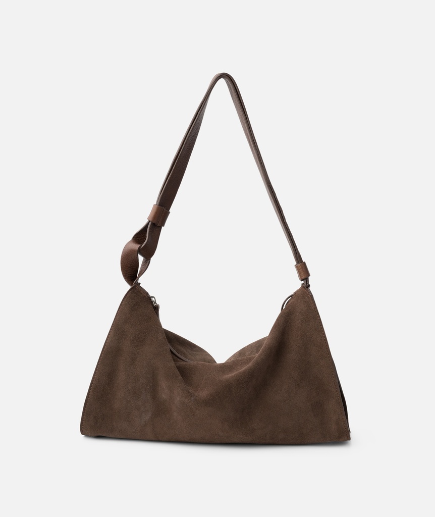 Sac à bandoulière 'Beaver' Brun Foncé - Biba