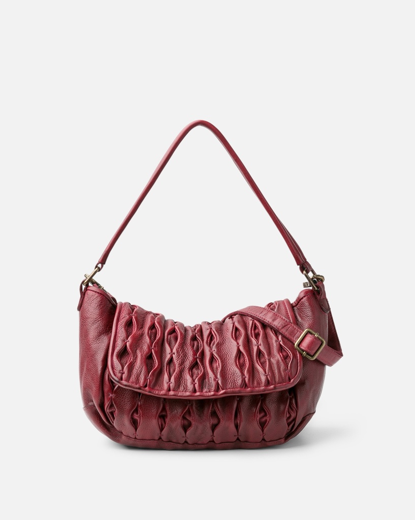 Sac à bandoulière 'Meyers' Grenat - Biba