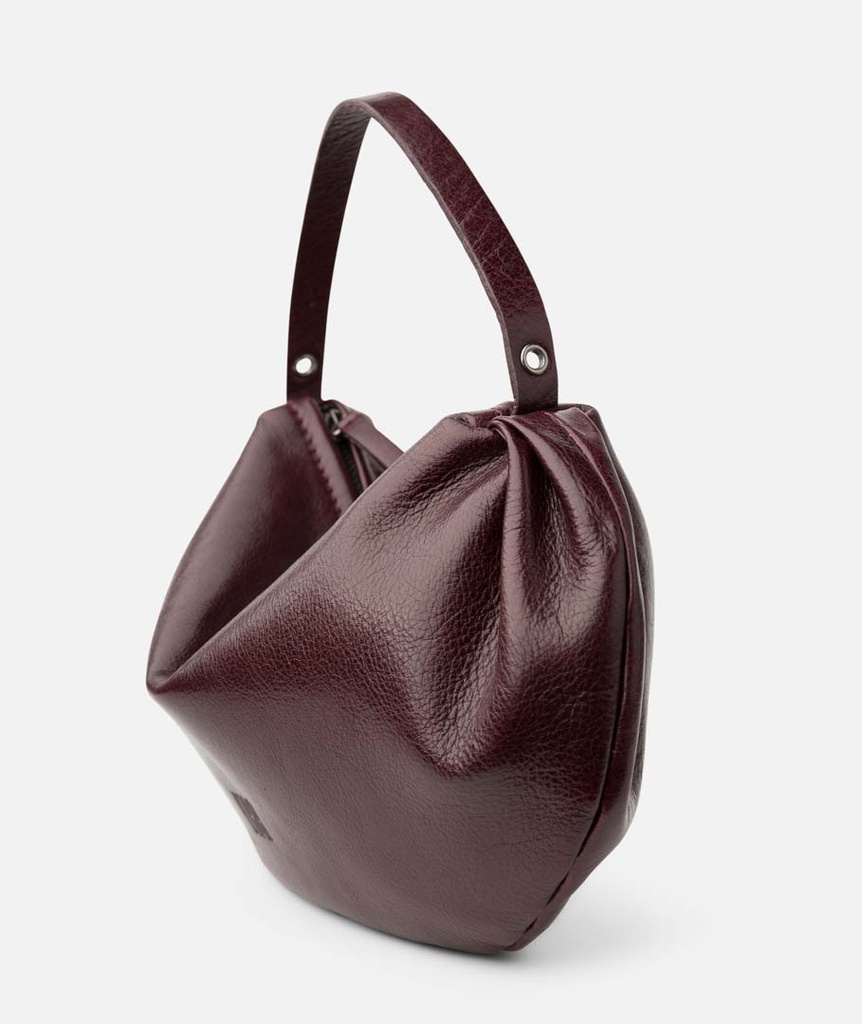 Sac à main 'Elisabeth bel' Bordeaux - Biba