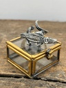 Bague 'Crocodile' Argent 925 [3347]