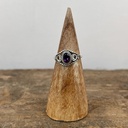 Bague Argent 925 - Améthyste [3359]