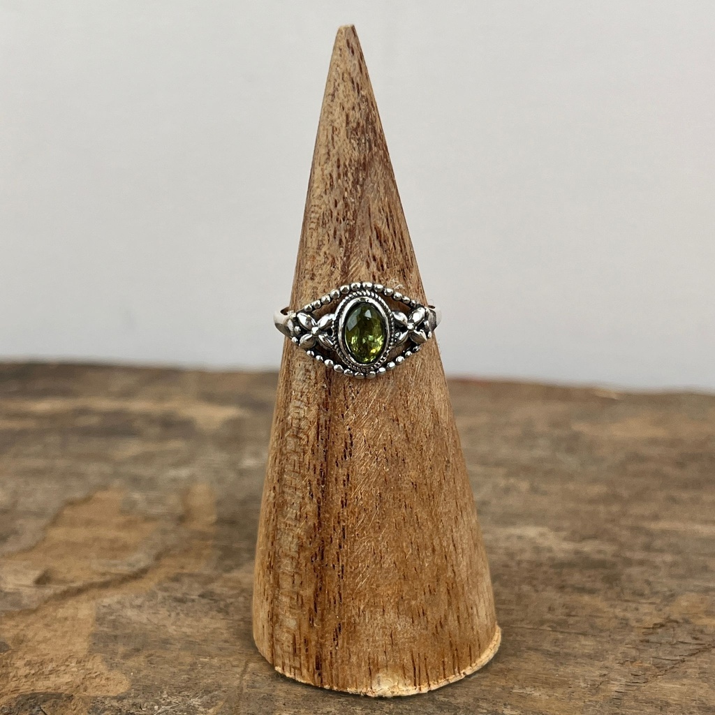 Bague Argent 925 - Péridot [3364]