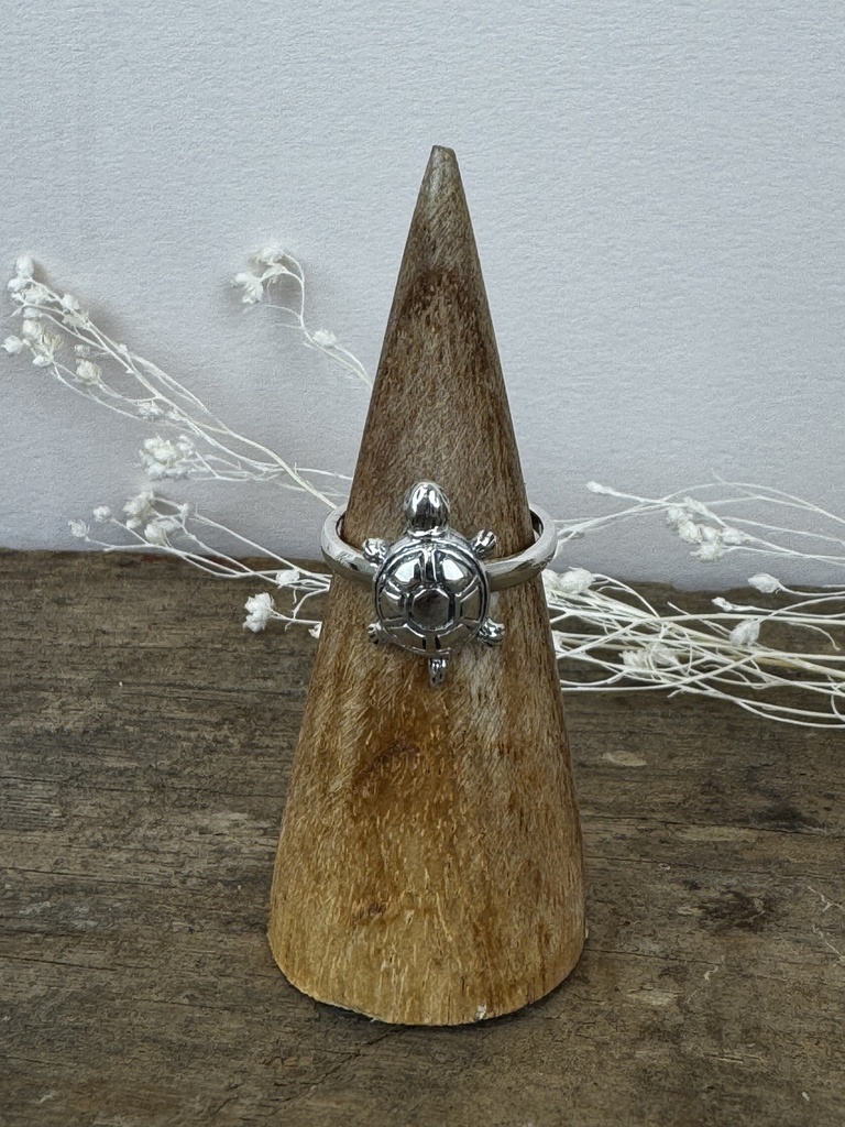 Bague 'Tortue' Argent 925 [3407]