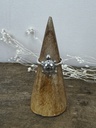 Bague 'Tortue' Argent 925 [3407]