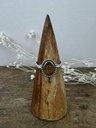Bague Argent 925 - Œil de Tigre [3433]