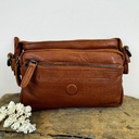 Sac en bandoulière 'Flaure' Châtaigne - Léa Toni